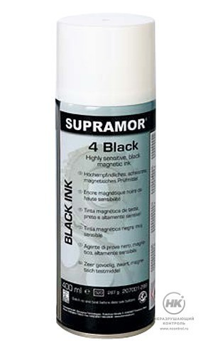 Чёрная магнитная суспензия Supramor 4 Black (OVERCHEK MT BLACK) [фото №1]