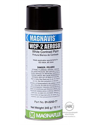Белая контрастная краска Magnaflux WCP-2 [фото №1]