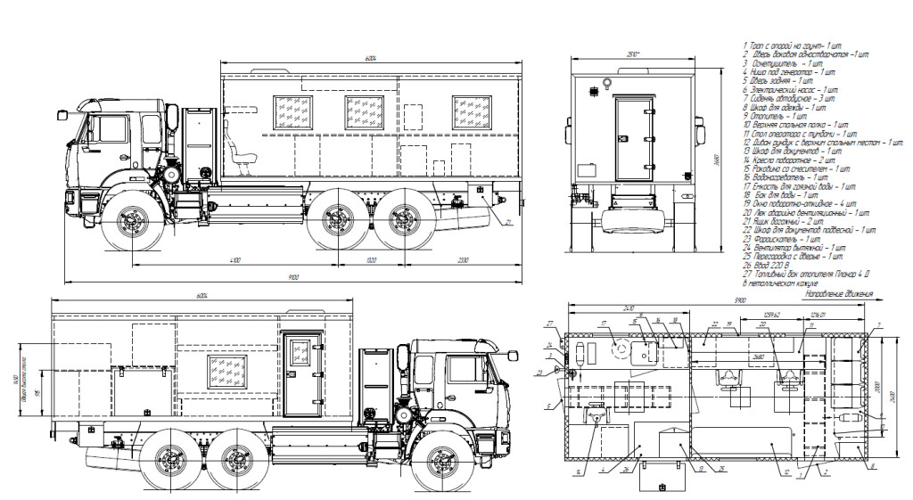Лаборатории на базе грузовиков фото 5