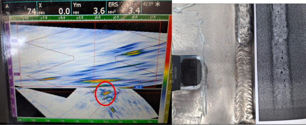 Битва методов: УЗК ФР против рентгена на аустенитных швах — кто победил? фото 8