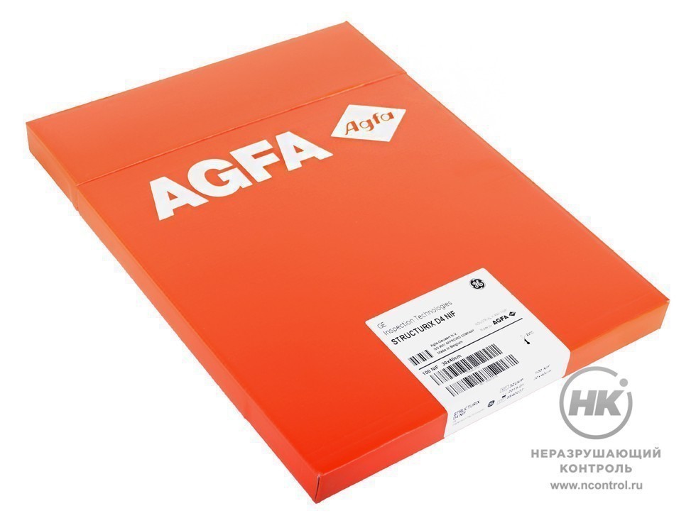 Рентгеновская плёнка Agfa D4 в упаковке NIF